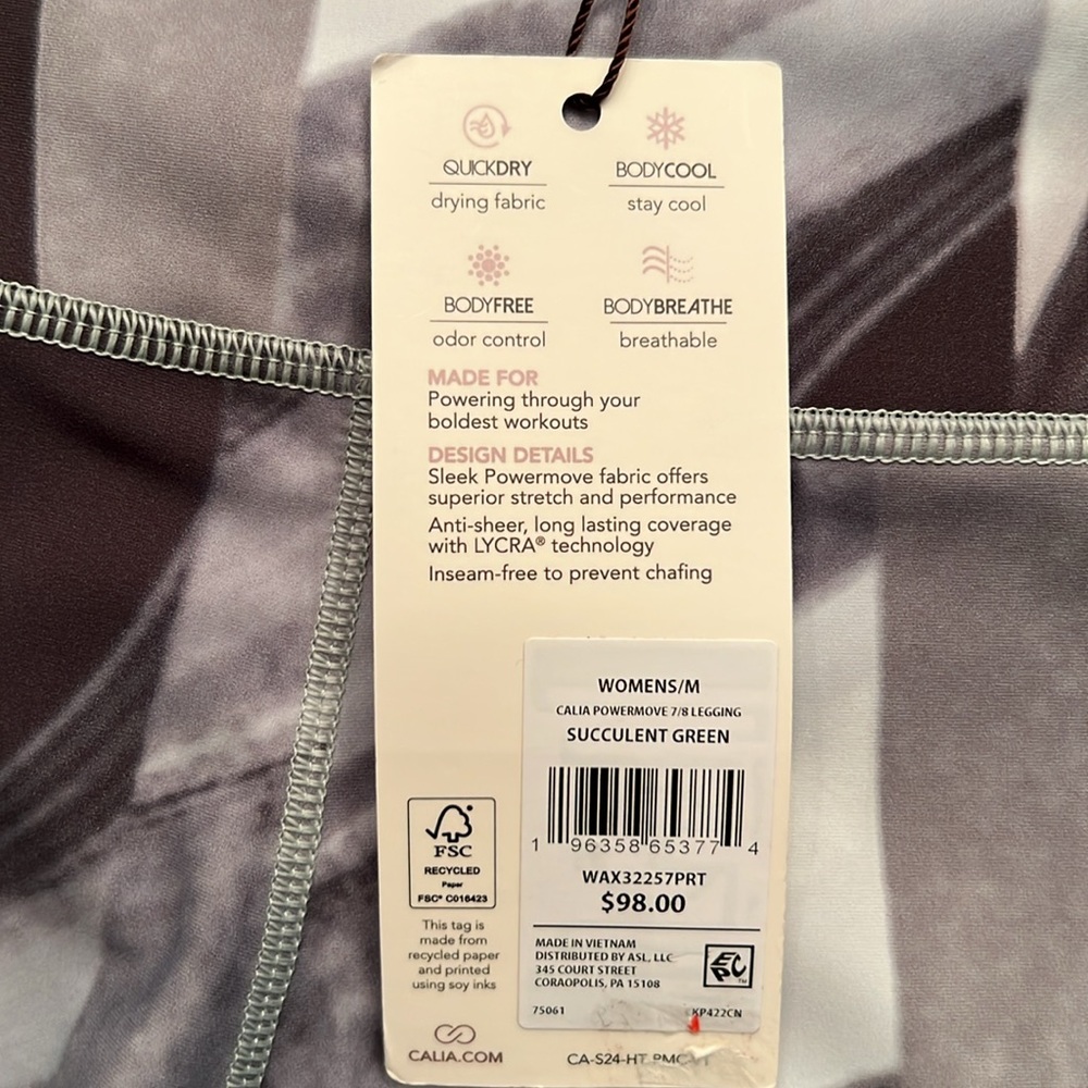 NWT CALIA power move leggings - Picture 4 of 7